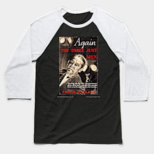 AGAIN THE THREE JUST MEN by Edgar Wallace Baseball T-Shirt